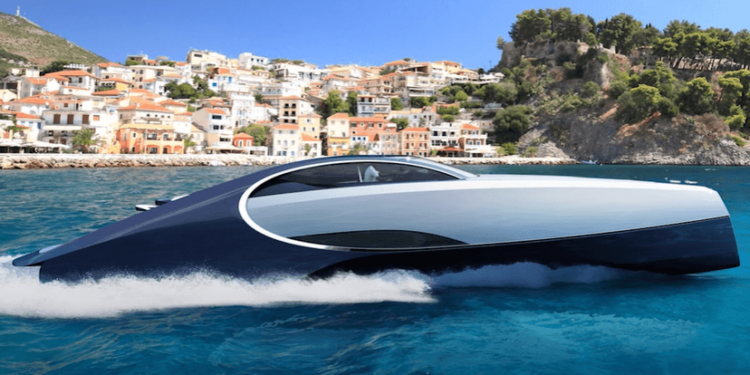 Fire pit and jacuzzi on a yacht?? Check the Bugatti Niniette 66 (video)