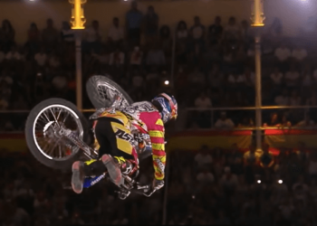 Go big or go home!!! Crazy historic bike flips (video)