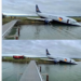 Boeing 737 misses the runway and ends up in lake (video)