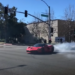 LaFerrari insane street drifting and burnouts (video)