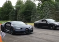 1500HP Nissan GTR R35 vs Bugatti Chiron (video)