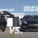 Kawasaki H2R vs 1350hp Nissan GTR Very Intense Drag Race (video)