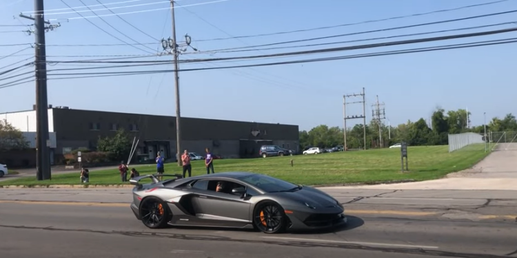 Lamborghini Aventador SVJ With Gintani Exhaust  Does Crazy Launch Control (video)