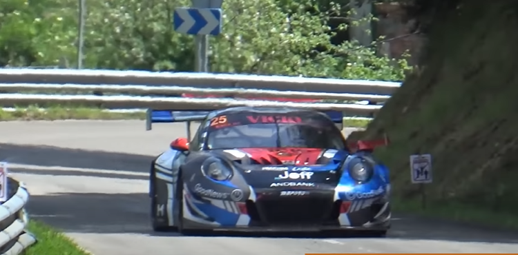 Pure Madness!!! 9.200RPM Porsche 991 GT3 R  HillClimb Racing (video)
