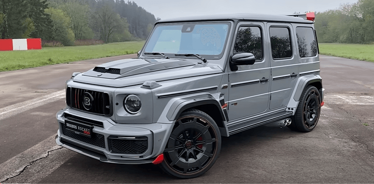 G900 ROCKET 1 OF 25!!! Most BRUTAL 900HP BRABUS G-CLASS (video)