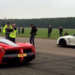 Drag Race LaFerrari Vs Nissan Skyline GTR R35 (video)