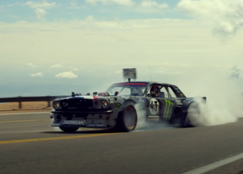 Insane Driving Skills Ken Block’s Climbkhana (video)