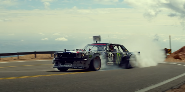 Insane Driving Skills Ken Block’s Climbkhana (video)