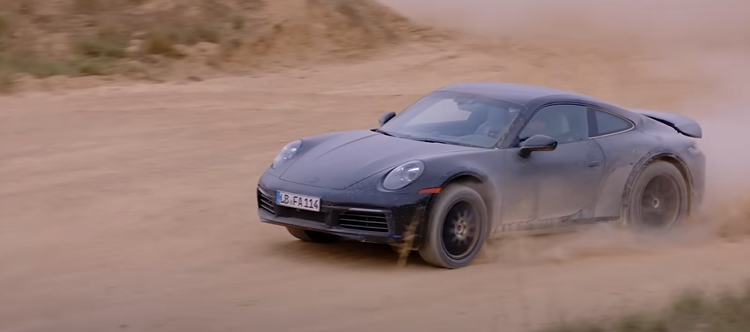 Porsche 911 Dakar Crazy  Off-Road Test Drive (video)