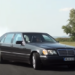 The Legend Mercedes S 600 V12 Bi-turbo-acceleration and burnout (video)