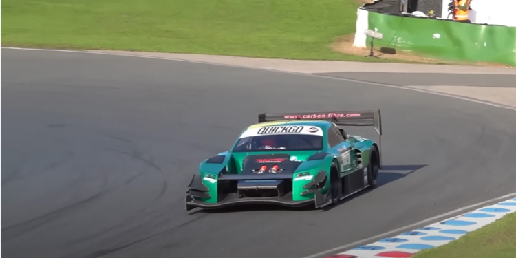 WOW!!! Crazy Audi SBR Chrono V8 Twin-Turbo Near Crash (video)