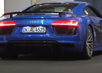 Must Hear The Sound Of The Beast! Audi R8 V10 Plus (video)