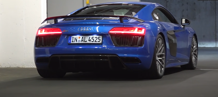 Must Hear The Sound Of The Beast! Audi R8 V10 Plus (video)