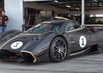 Pagani Huayra R  Start Up, Revs, Fly By’s & Acceleration Insane Sound (video)